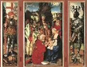 BALDUNG GRIEN, Hans Adoration of the Magi painting